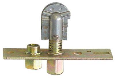 Tändlågebrännare 3 flammor  - Gasanslutning 6mm