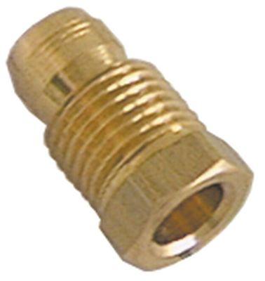 Klämskruv för rör-S 6mm l 17mm M10x1 VPE 1 ST.