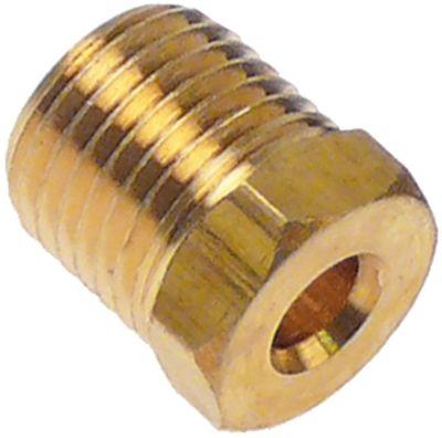 Kretsskruvar för Rør-Ø 4mm tråd M10X1 VPE 1 st.