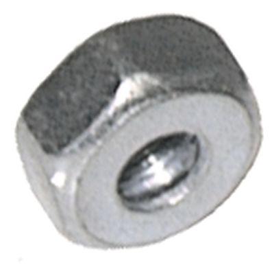 Cirkulär nöttråd M15x1 för rör Ø 8mm