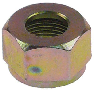 Cirkulär nöttråd M15x1 för rör Ø 10mm