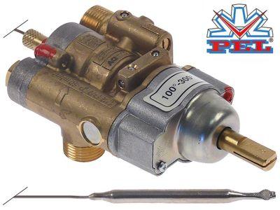 Gastermostat Type 24st 100-300 ° C Gasingåg M20x1.5 (Pipe-Ø 12mm) KBD Ø 15mm