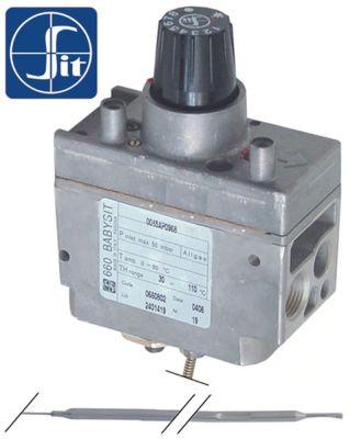 GAS THERMOSTAT TYP 660 BABYSIT SERIEST.MAX. 110 ° C 30-110 ° C Gasinlopp 3/8 