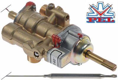 Gastermostat Type 25st 140 till ca. 300 ° C Gasingng M16x1.5 (Pipe-Ø 10mm) KBD Ø 5mm