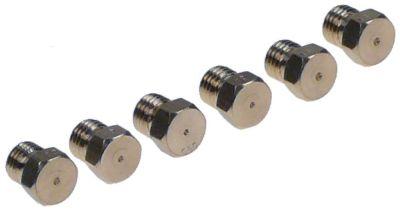 GAS DISSE SET F-GAS Kändisfigurer 1x 50, 2x 64, 2x 86, 1x 91 M6X0.75