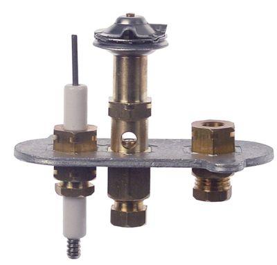 Tändlågebrännare 2 flammor Naturgas