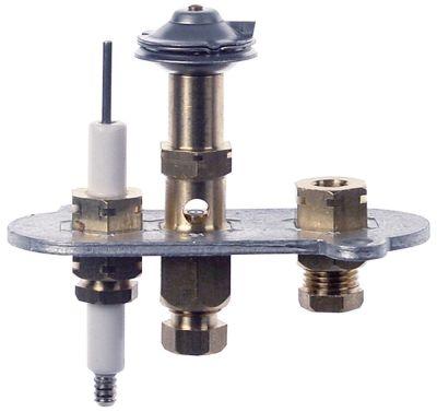 Tändlågebrännare 2 flammor Kod 14 Naturgas