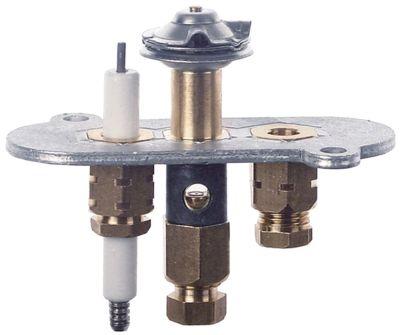 Tändlågebrännare 2 flammor Kod 14 Naturgas