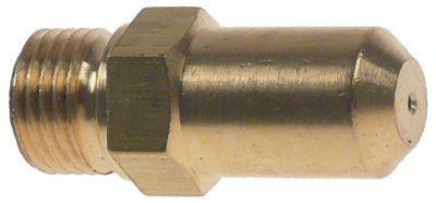 Gas munstycktråd M10x1 SW 11 BORE Ø 9mm L 27mm