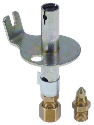 Tändlågebrännare 1 flamma Munstycke ø 0,18/0,22mm