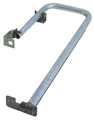 Stavbrännare U-form L 610mm B 230mm Ø 25mm bakugn