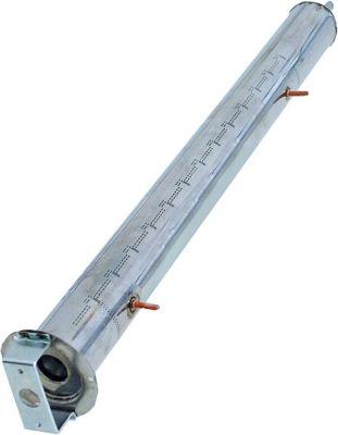 Stavbrännare L 537mm Føre 75mm Ø 50mm FB 71mm bakugn