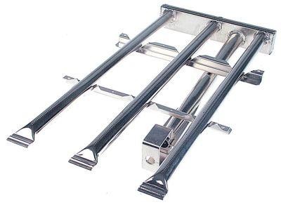 Stavbrännare med 3 rader L 585mm B 270mm grillplatta