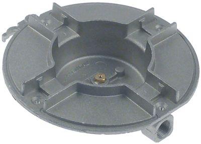 Brännare lägre del 3,6 kW för tändare Ø 6mm för termoelement Ø 6mm med munstycke Ø1.35mm