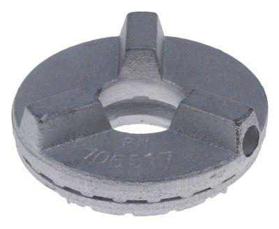Brinnande lock Ø 82 mm hål Ø 30 mm med mitthål 37 kW