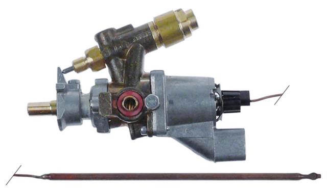 GAS THERMOSTAT T.MAX. 300 ° C GAS INGRUT FLANGE GAS OUTLET 1/4