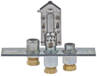 Tändlågebrännare 3 flammor Kod 27.2 Naturgas