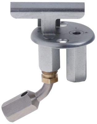 Tändlågebrännare 2 flammor med munstyckshållare