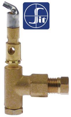 Tändlågebrännare 1 flamma Munstycke ø 2mm