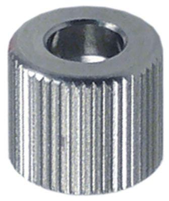 Räfflad mutter 1/8