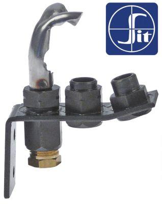 Turn Burner Type Series 145 Med 2 Flames Munstycke Ø 0,23/0,26 mm F-GAS Gast Connection 6mm Sit