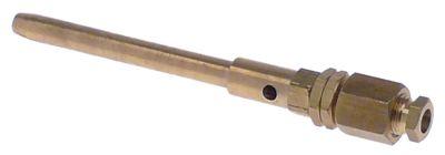 Tändlågebrännare 1 flamma L 85mm utan munstycke