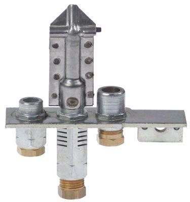 Tändlågebrännare 3 flammor Kod 29.2 Naturgas