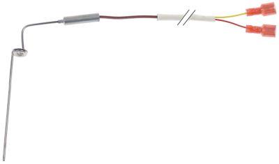 Thermoelement Thermo Element K (NICR -NI) Kabel PTFE -sensor -50 till +1150 ° C Känsla Ø1.6x75mm