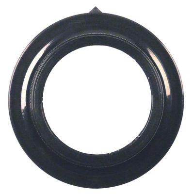 Knappkontakt Zero Mark Ø 60mm Axis Ø 5x5mm Passar Elframo Black