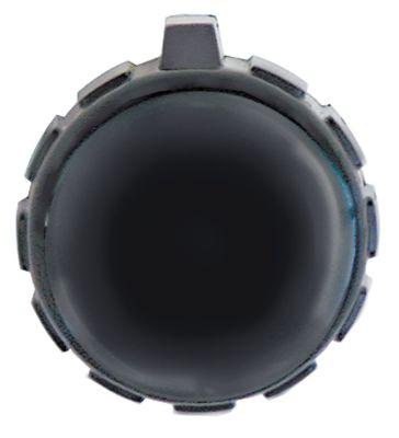 Knappkontakt noll - ° C Ø 45mm axel Ø 5x5mm utjämning - passar comenda svart