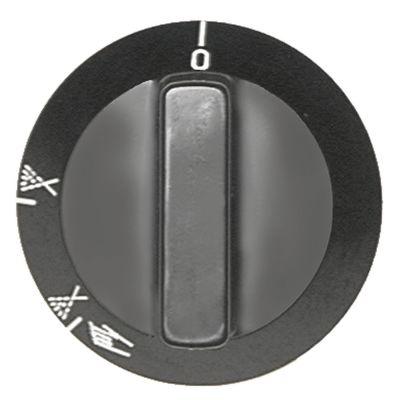 Knappinjektion Ø 55mm axel Ø 6x4,6 mm utjämning