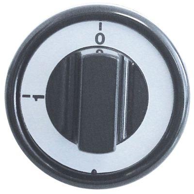 Vred Brytare 0-1 ø 76mm Axel ø 6x4,6mm