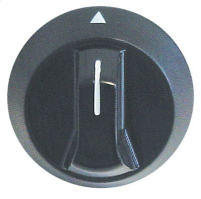 Vred Brytare nollmärke ø 52mm Axel ø 6x4,6mm