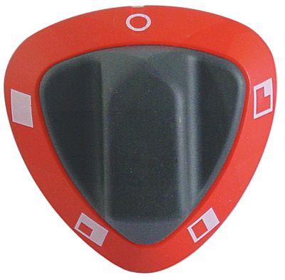 Vred Brytare 5-lägen  -°C ø 77mm Axel ø 6x4,6mm