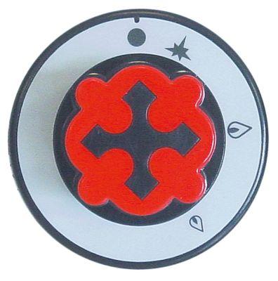 Vred Gaskranar med tändlåga  -°C ø 70mm