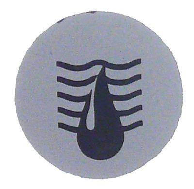 Vredsymbol Vatten ø 15mm