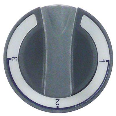 Vred Brytare 4-lägen  -°C ø 60mm Axel ø 6x4,6mm