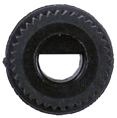 Knappadapteraxel Ø 8x5mm L 0mm