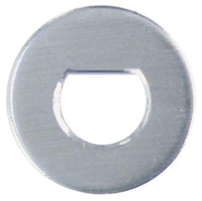 Bricka ø 16mm Axel ø 8x5/8x6,5/8x7/7x7mm H 1mm