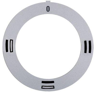 Vredsymbol Ugn ÖH/UH/ÖH+UH ID ø 455mm silver