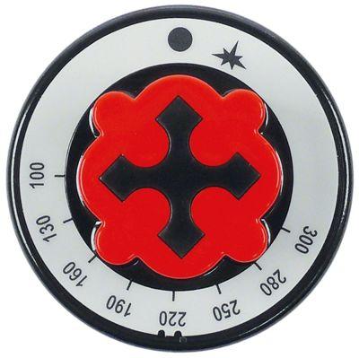 Vred Gastermostat T.max. 300°C 100-300°C ø 70mm