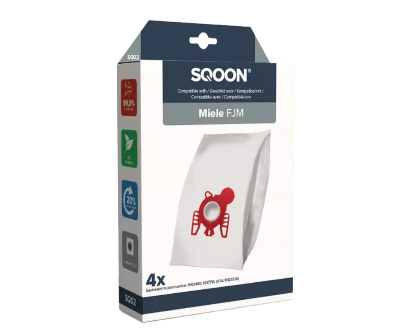 SQOON Dammsugarpåsar – alternativ till Miele FJM