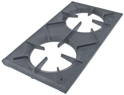Brännare rist h 37mm l 560mm b 295mm ip mid