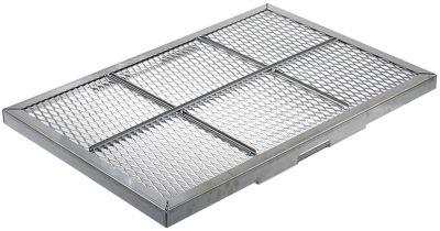 Lava Stone Grate L 685mm B 465mm H 37mm