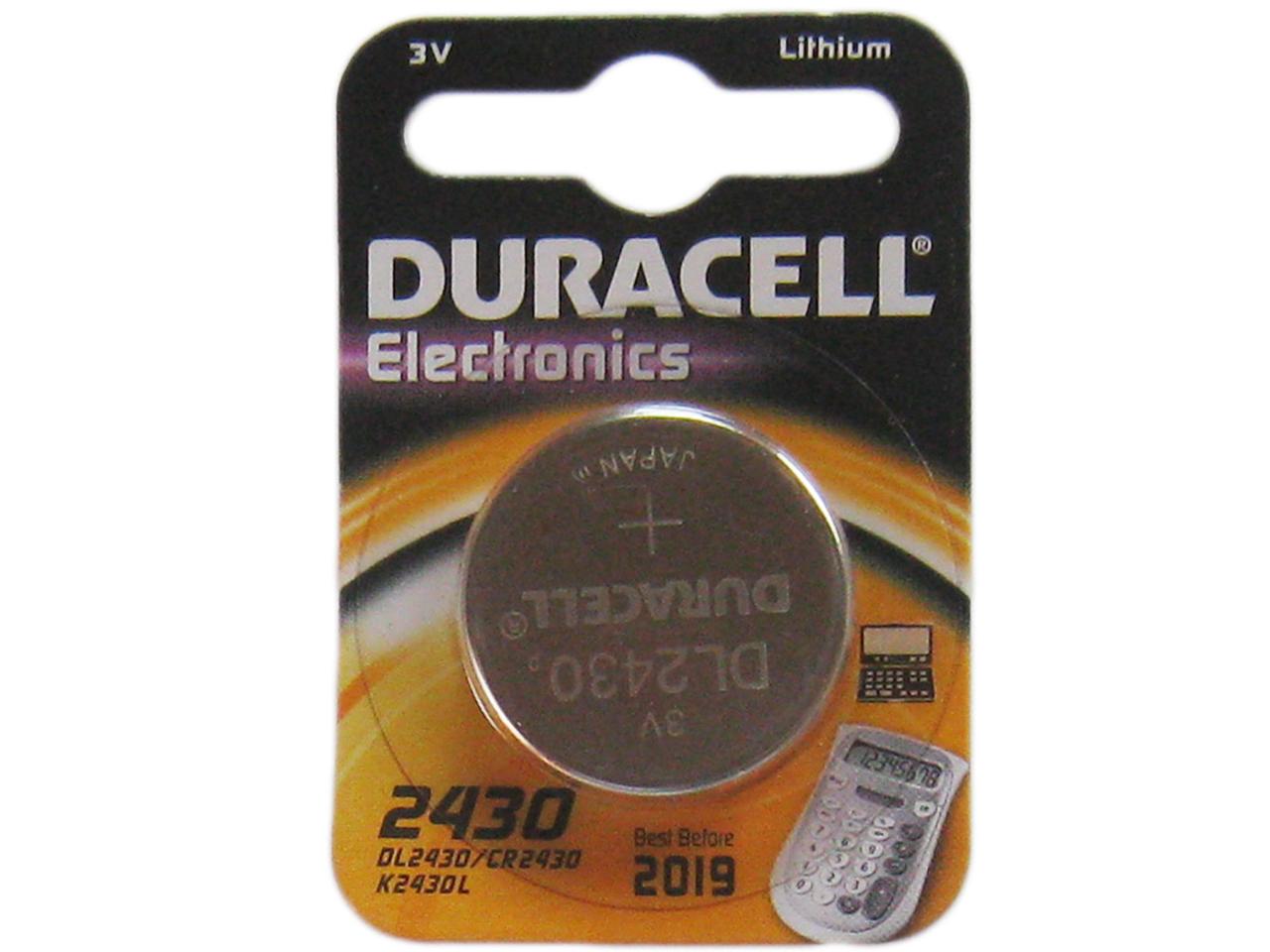 Batteriknappcell DL2430 / CR2430