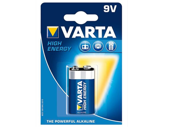 Batteri är 9v 6lr61