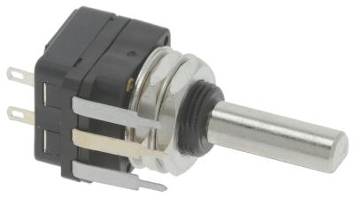 Potentiometer 52KOHM Vridvinkel 300 ° Axis Ø 6x4,6 mm med kontaktaxellängd 18mm