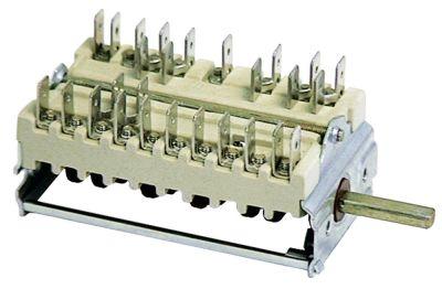 CAMP KONTAKT 16A ÄNDRINGS SEKVENS 0-1-2-3-4 AXIS Ø 6X4,6 mm anslutning Flat Sticks