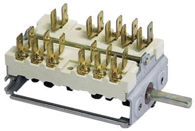 CAMP KONTAKT 16A Byt sekvens 1-2-1-2 Axis Ø 6x4,6 mm axellängd 23mm