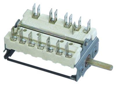 Cam Contact Axis Ø 6x4.6mm Connection Flat Sticks 5 Byt studier 7-polet